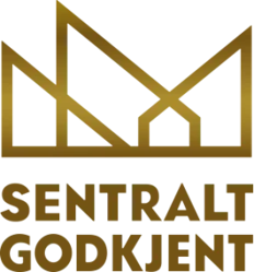 Sentralt godkjent logo for ansvarsrett